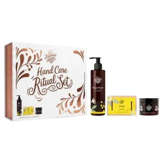 Handmade Soap Company Hand Ritual Set 3 Piece Giftset
