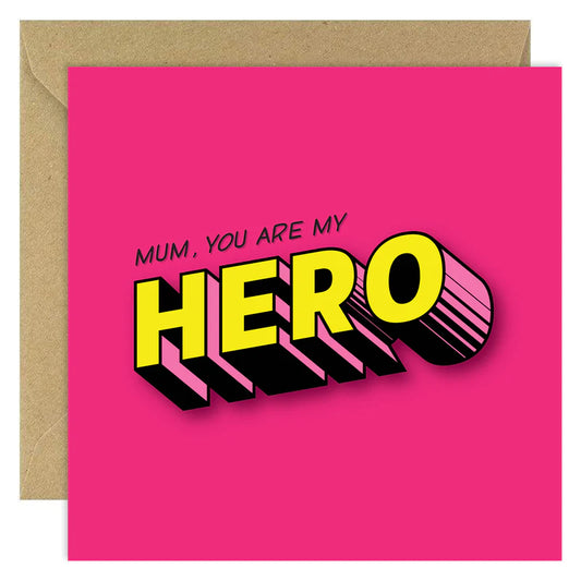 Hero Mum Card