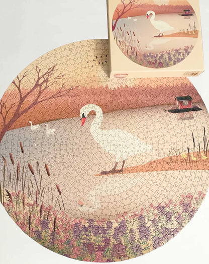 The Swan jigsaw puzzle