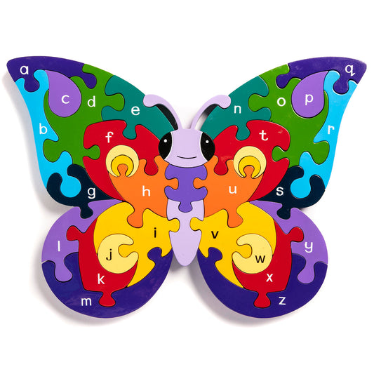 Alphabet Butterfly Jigsaw Puzzle