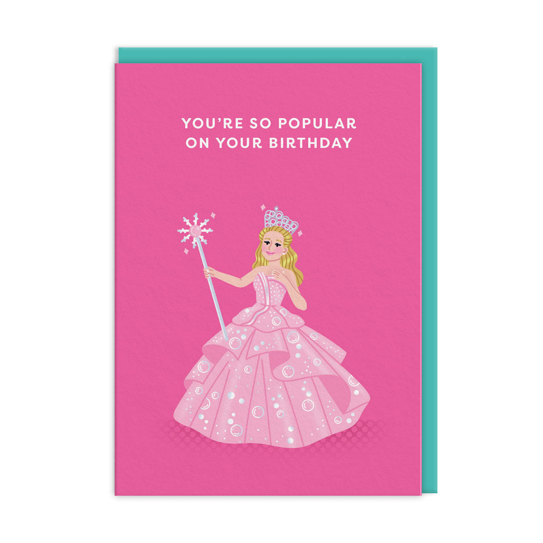 Glinda Wicked Birthday - Ohh Deer Card