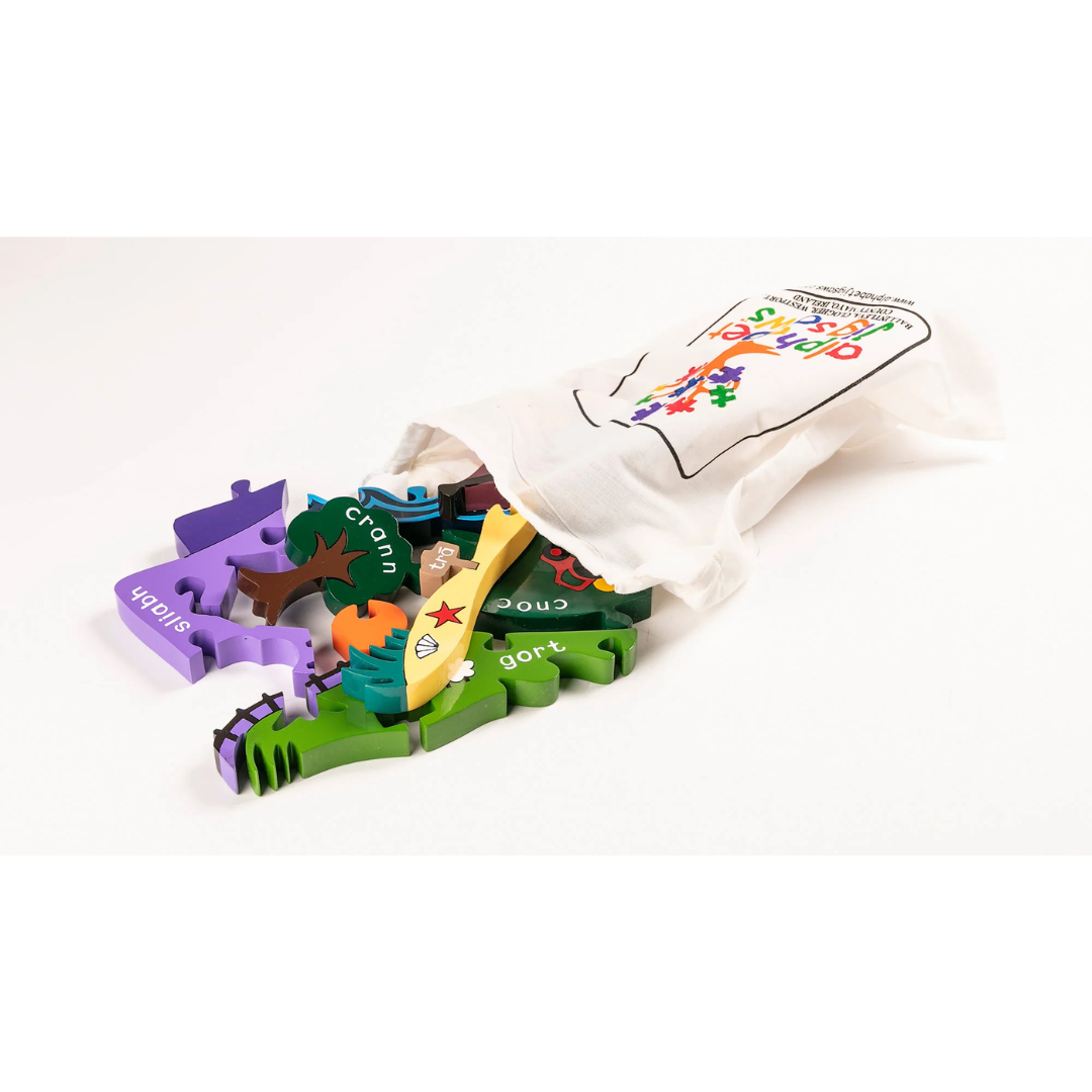 Irish Scene Jigsaw Puzzle - As Gaeilge