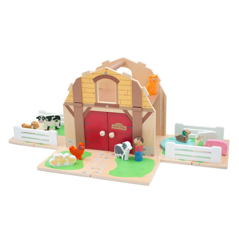 Wooden Farm Set