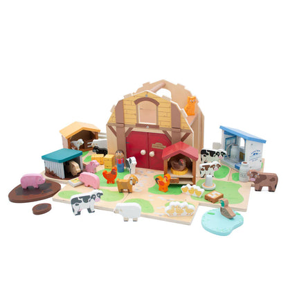 Wooden Farm Set