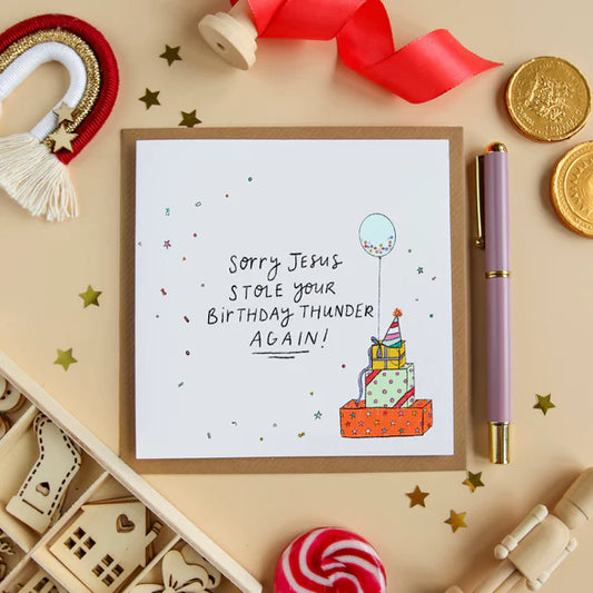 Christmas Birthday Card