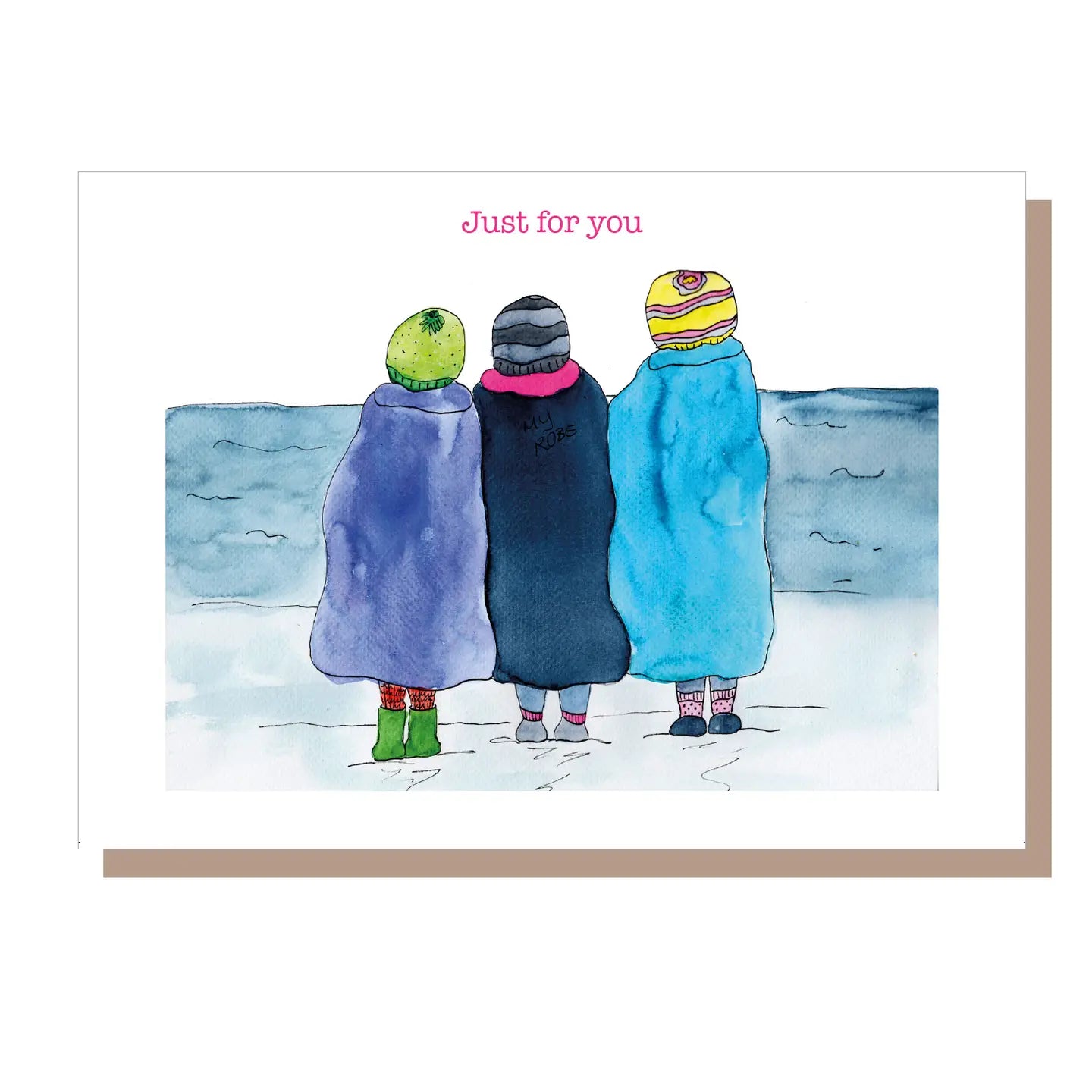 Just For You - Swimming Friends Card