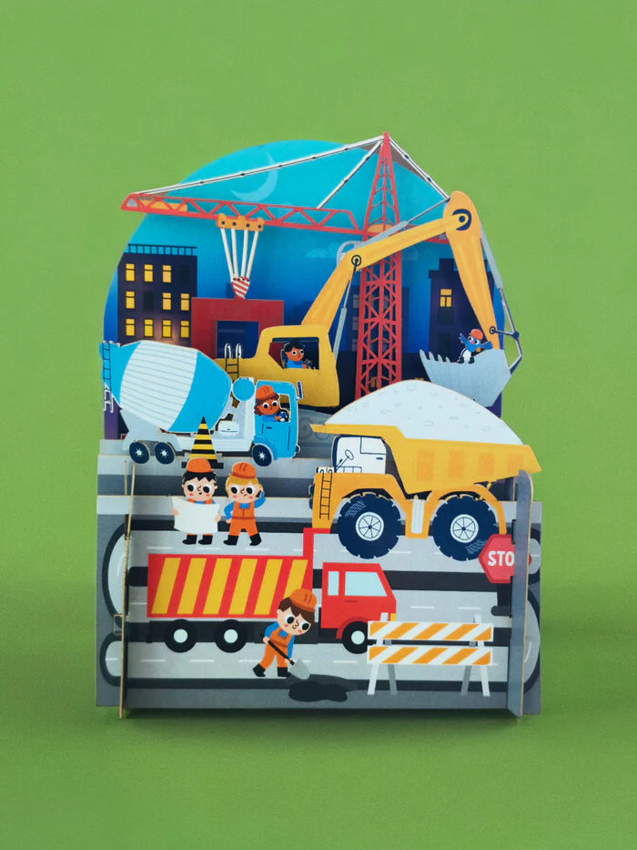 Construction Pop Up Card