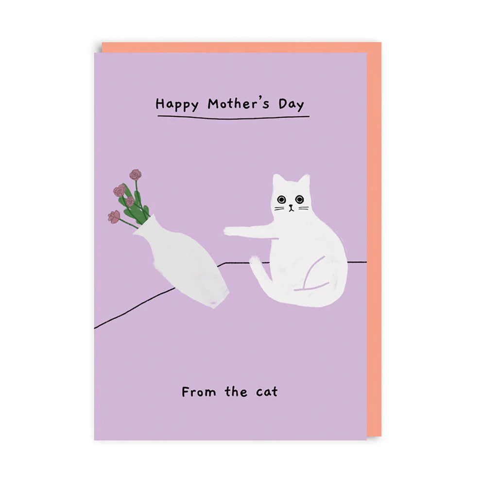 Happy Mother's Day From The Cat - Ohh Deer Card