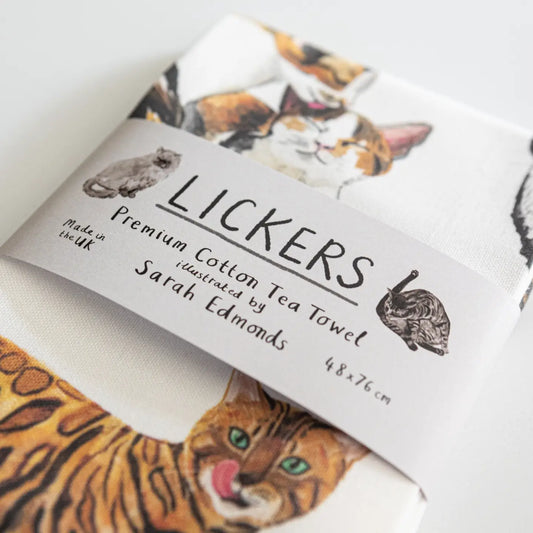 Lickers Cotton Tea Towel