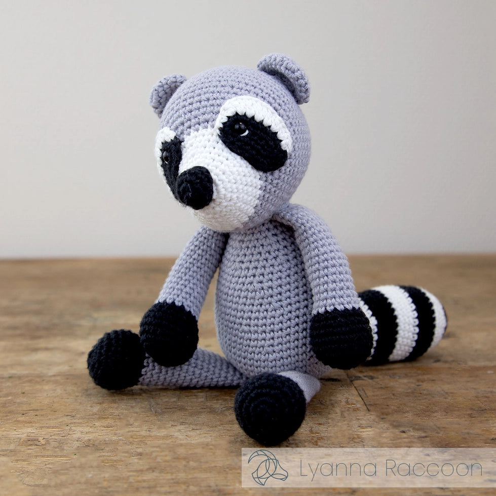 Lyanna Raccoon Crochet Kit