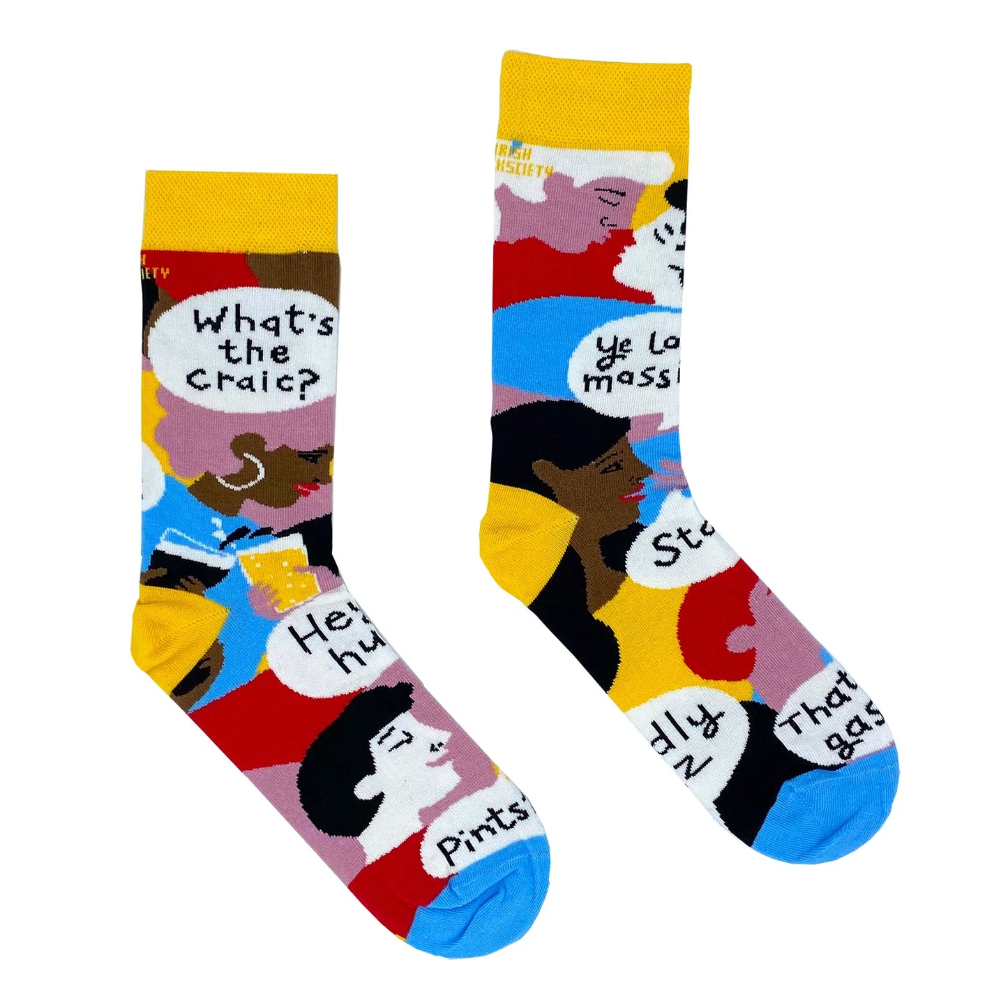 The Irish Craic Socks - Irish Socksciety