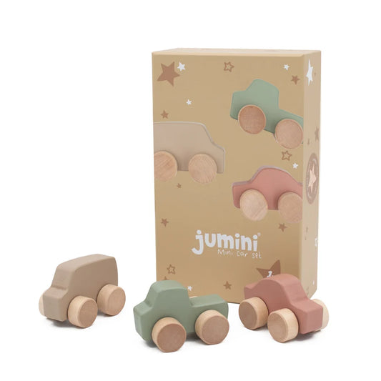 Wooden Mini Car Set