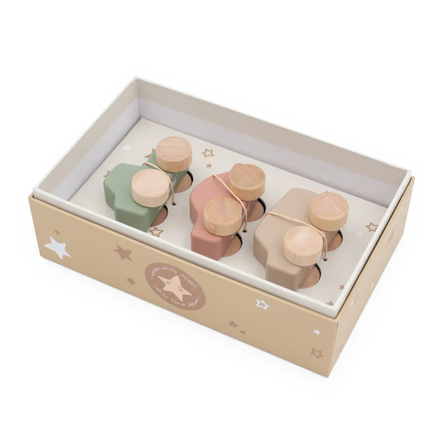 Wooden Mini Car Set