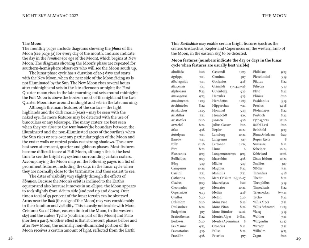 Night Sky Almanac 2027: A stargazer’s guide to the night sky