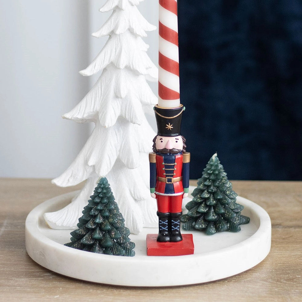Nutcracker Candle Holder