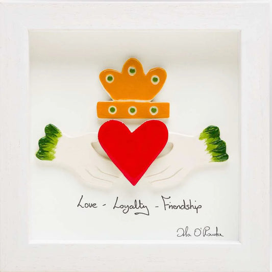 Claddagh Ceramic Frame