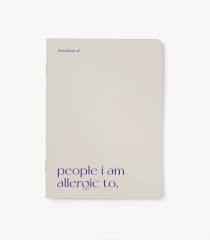 Notebook of: