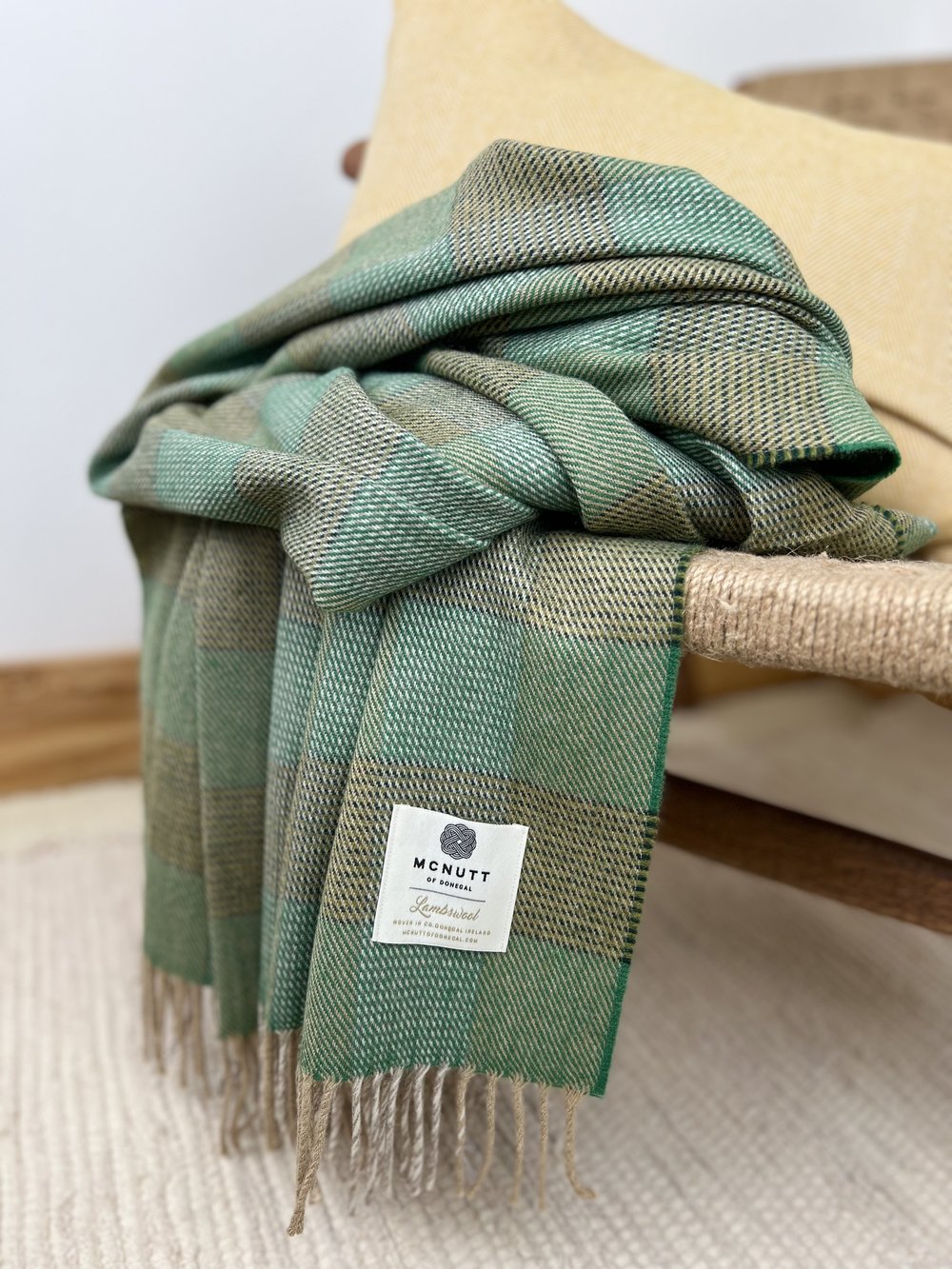 Enya Herringbone McNutt Blanket