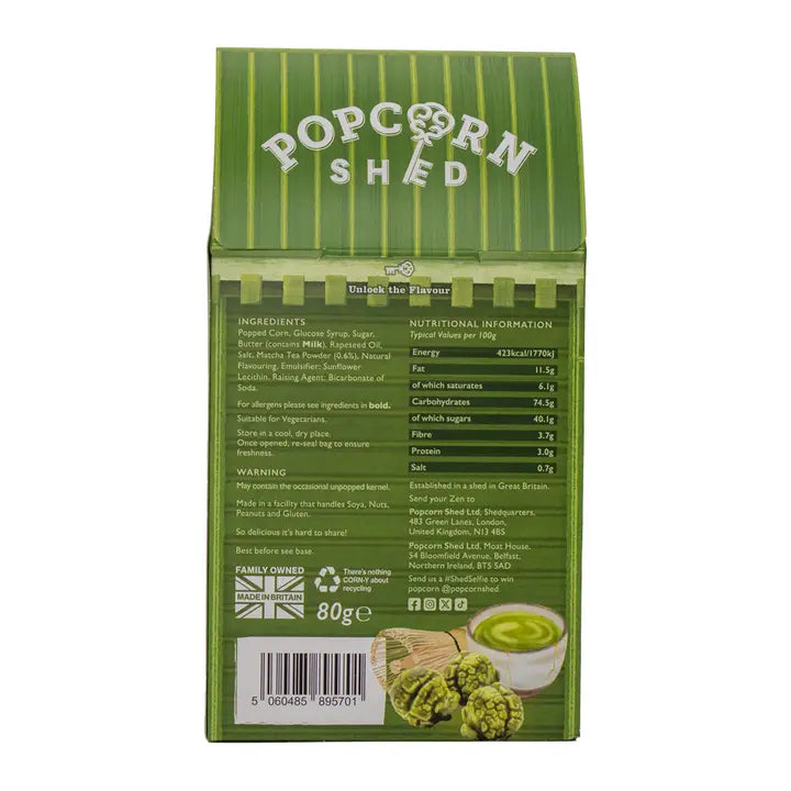 Matcha - Popcorn Shed
