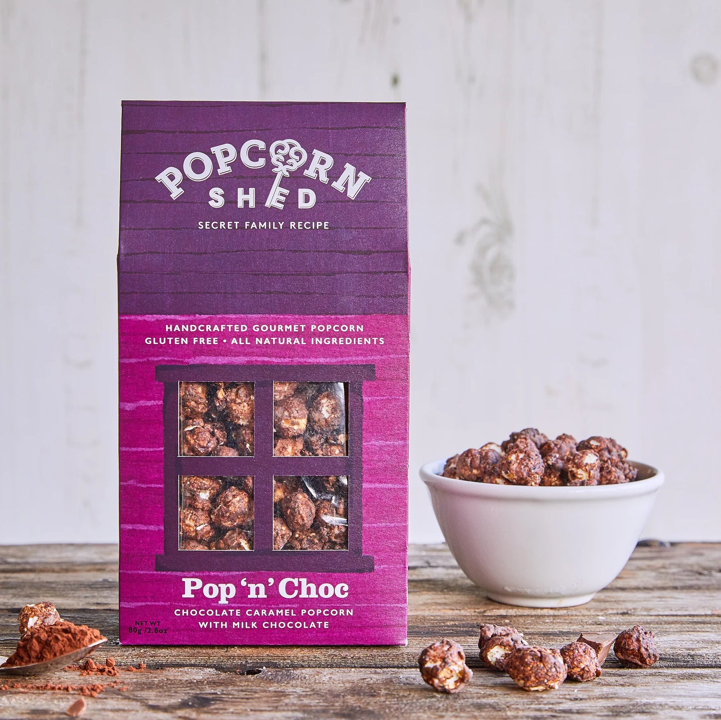 Pop 'N' Choc - Popcorn Shed