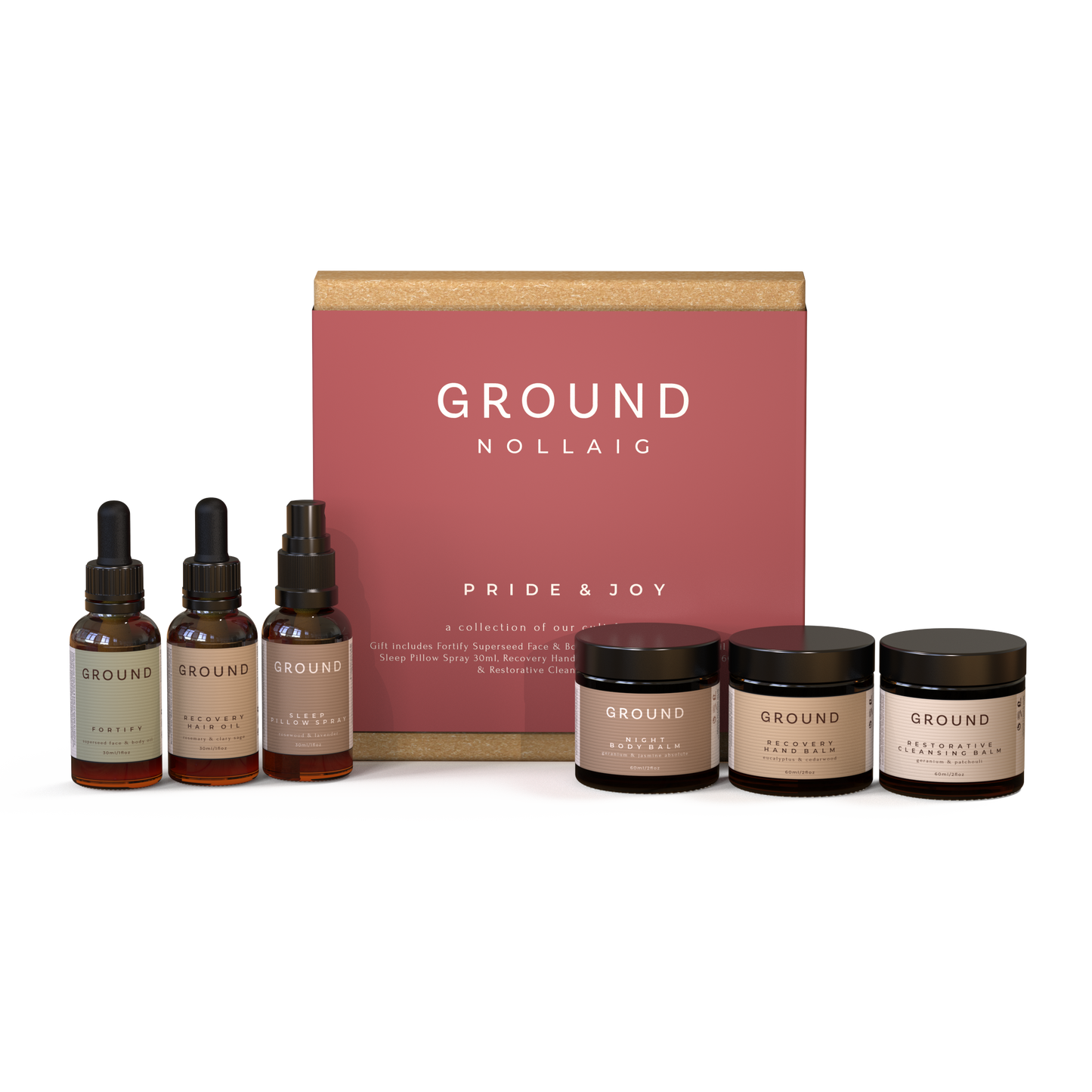 Pride & Joy Gift Set - Ground Wellbeing Nollaig