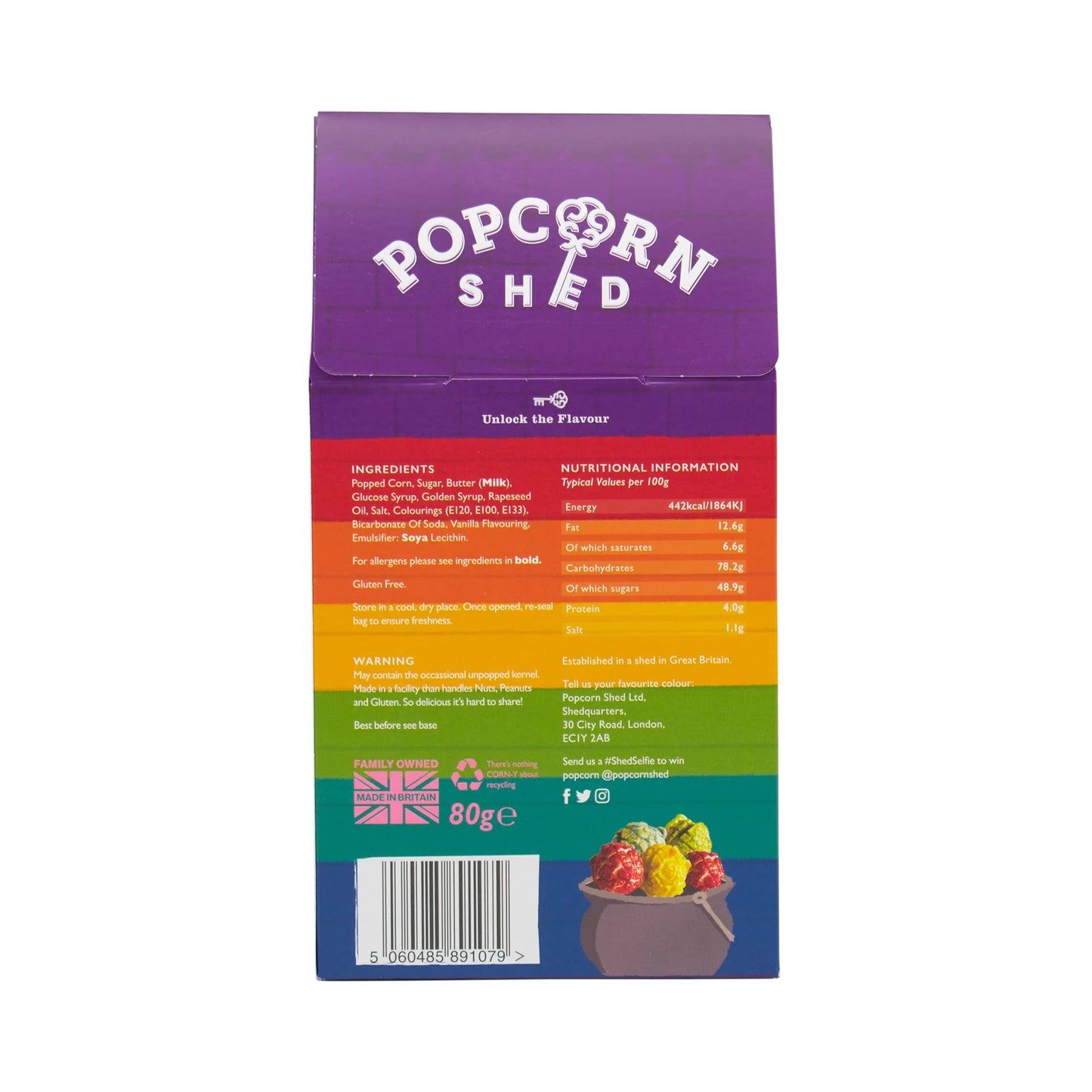 Popcorn Shed - Rainbow