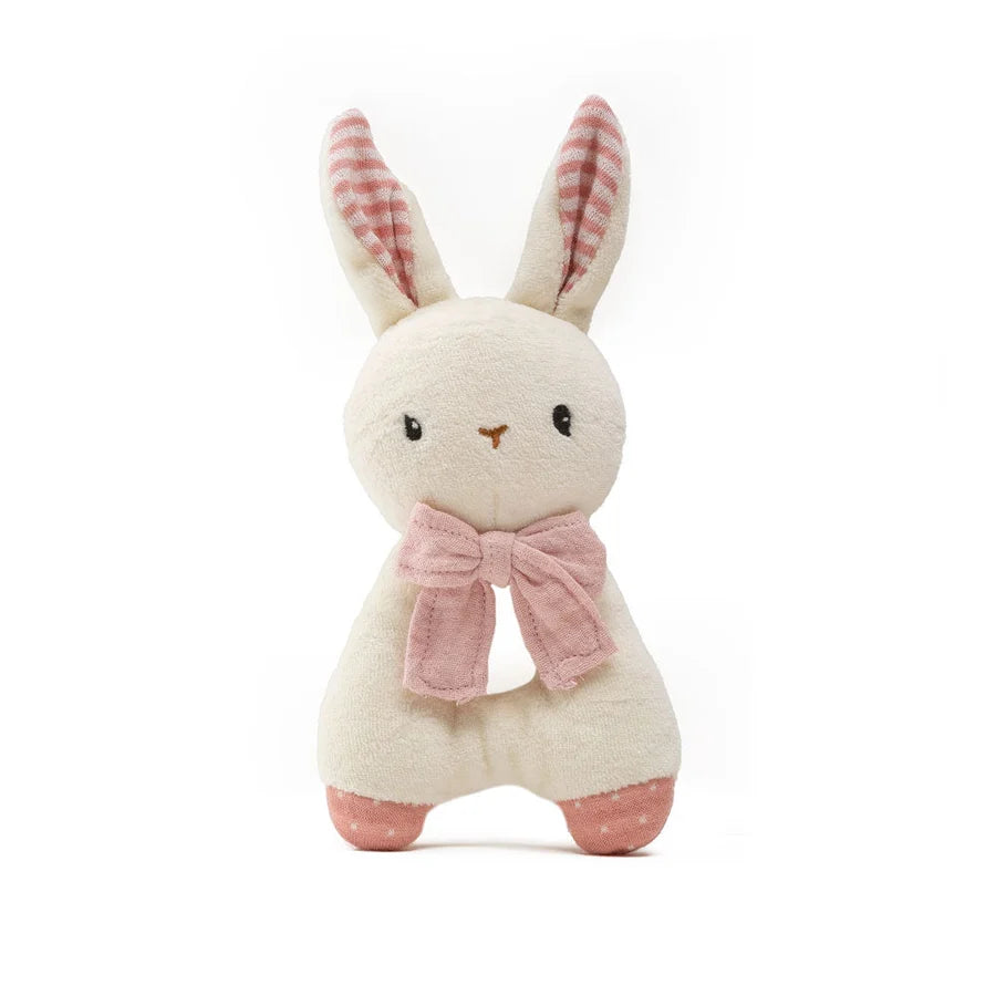 Pink Rabbit Rattle
