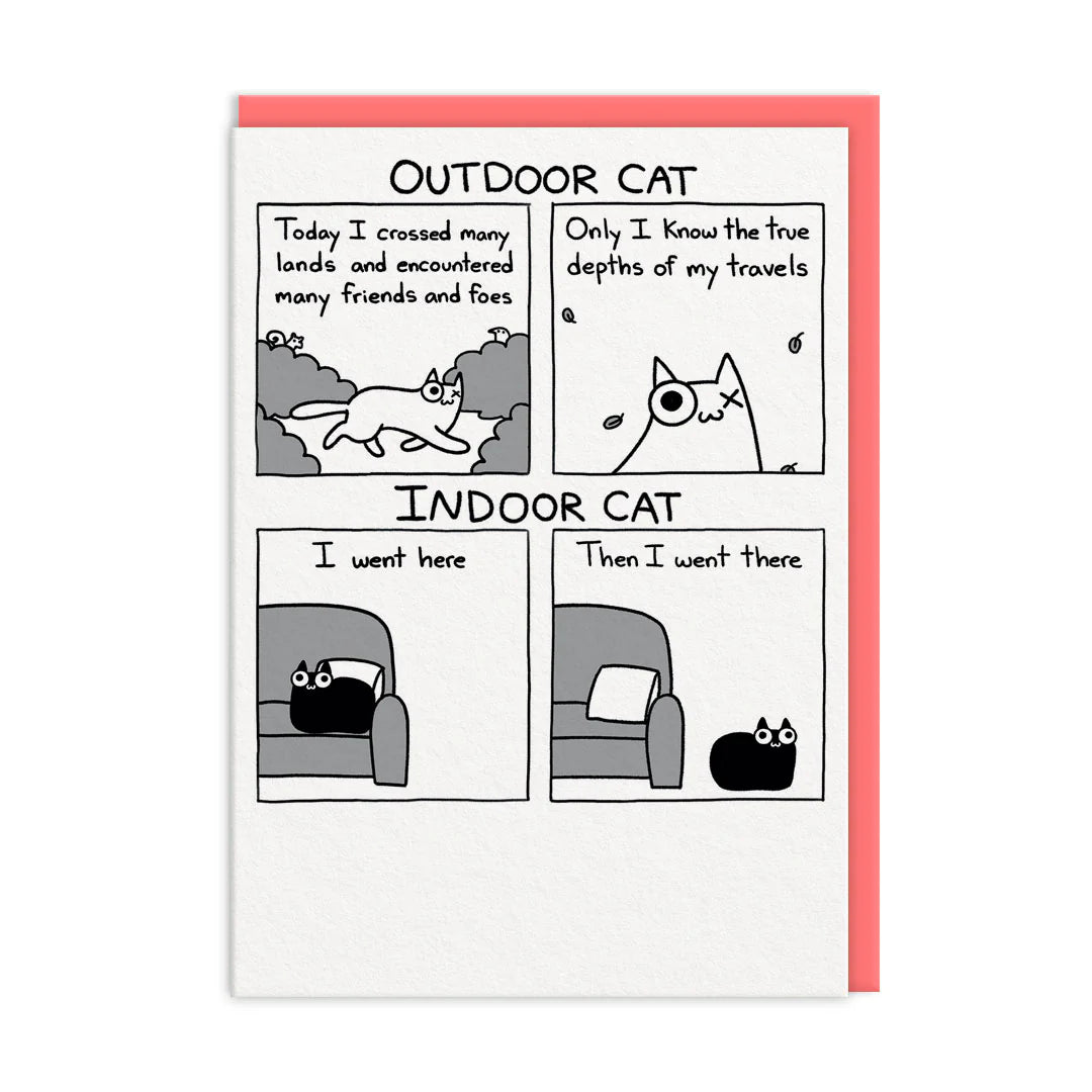 Ohh Deer Outdoor Cat VS Indoor Cat