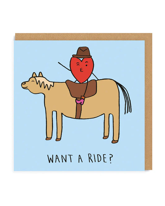 Ohh Deer Want A Ride? Card