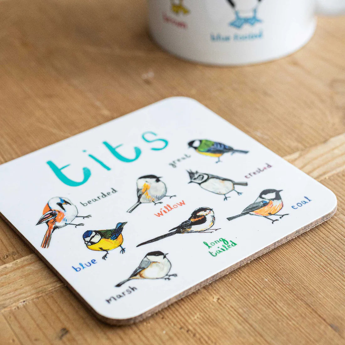 Tits Birds Coaster