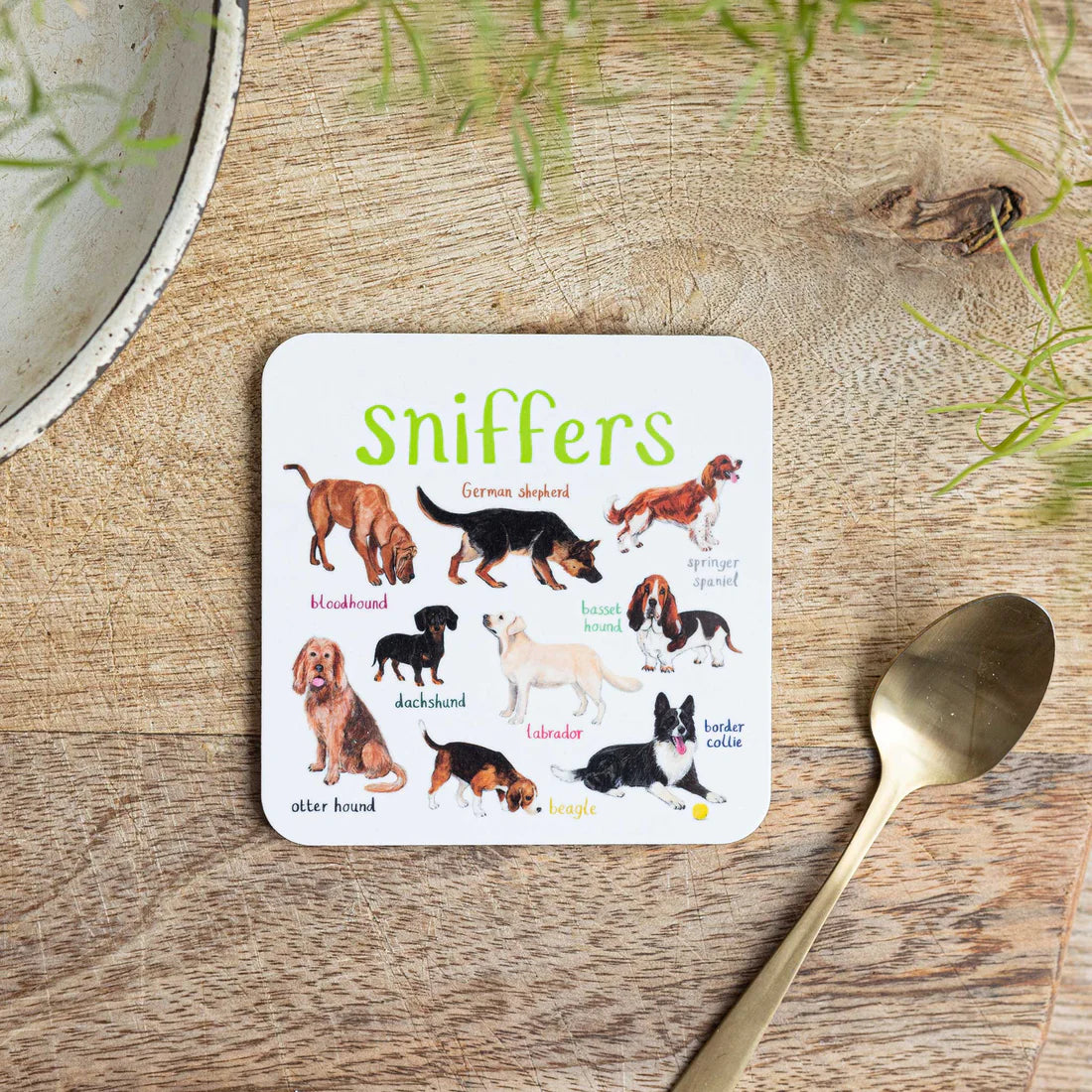 Sniffers Dog Coaster