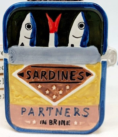 Sardine Dish with Lid