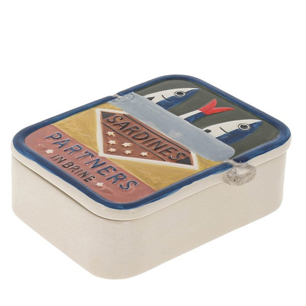 Sardine Dish with Lid