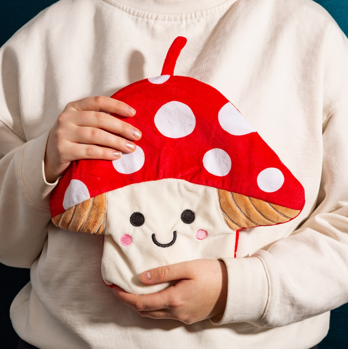 Mushroom Hot Water Bottle