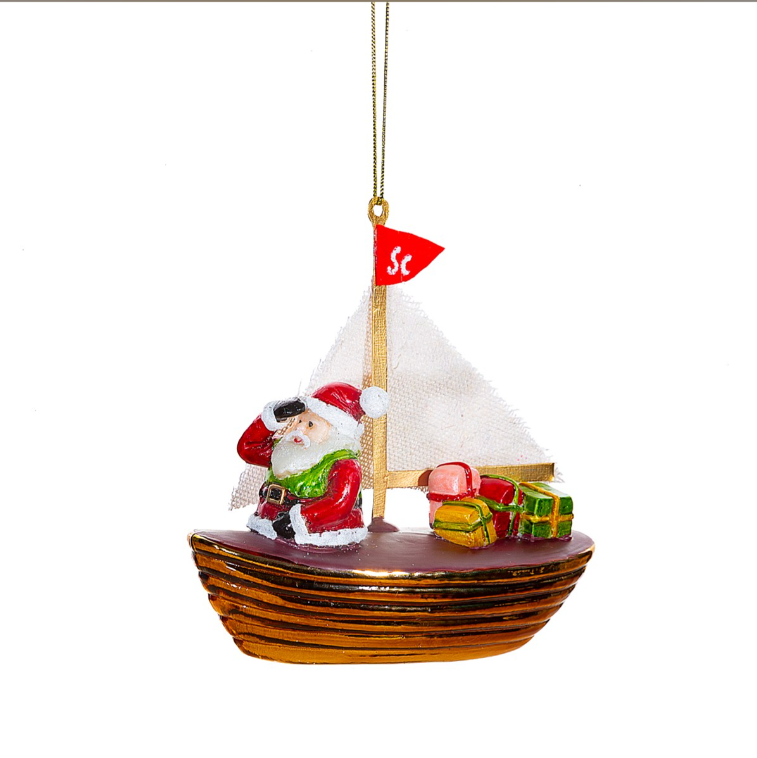 Sailing Santa Decoration