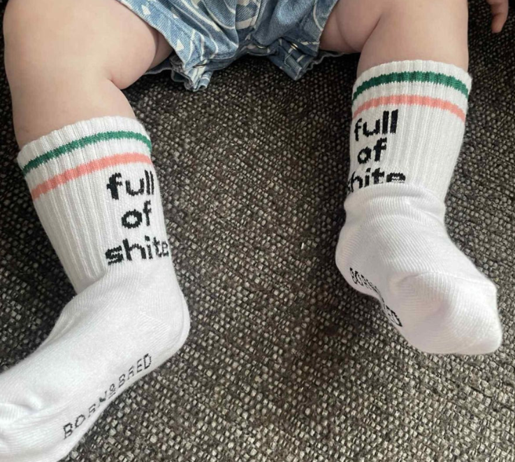 Full of Shite Baby Socks