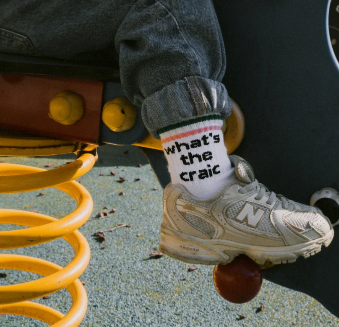 What’s the Craic Baby Socks