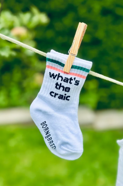 What’s the Craic Baby Socks