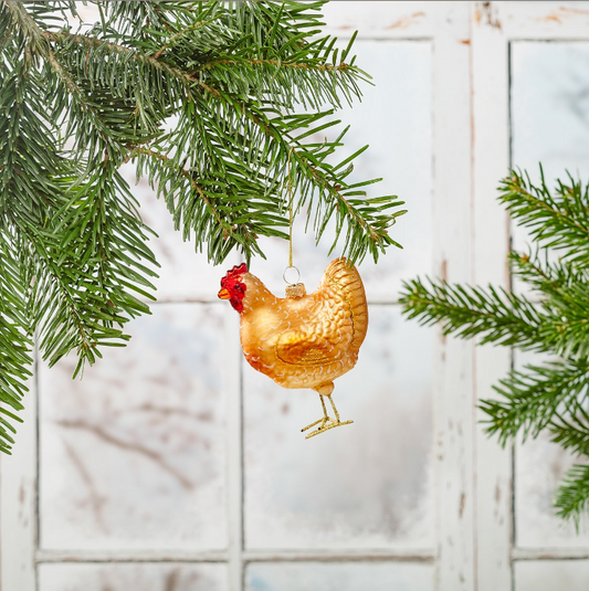 Chicken Shaped Bauble