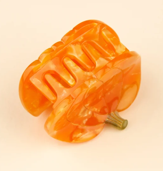 Pumpkin Claw Clip