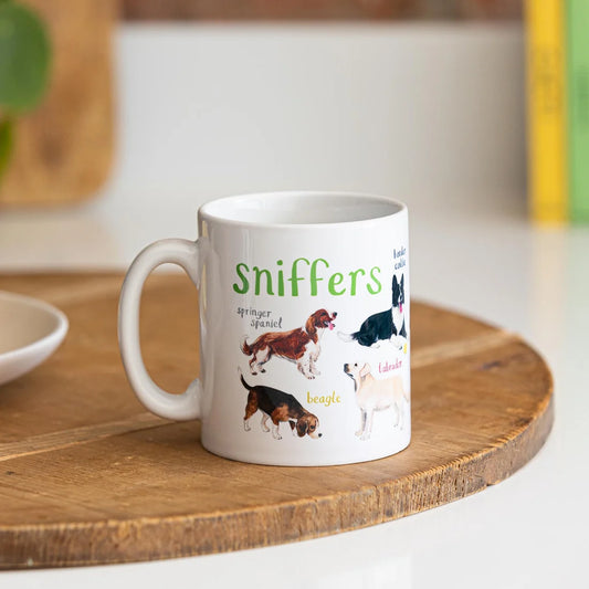 Sniffers Ceramic Dog Mug