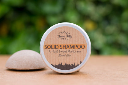 Solid Shampoo For Normal Hair - Alma & Sweet Marjoram