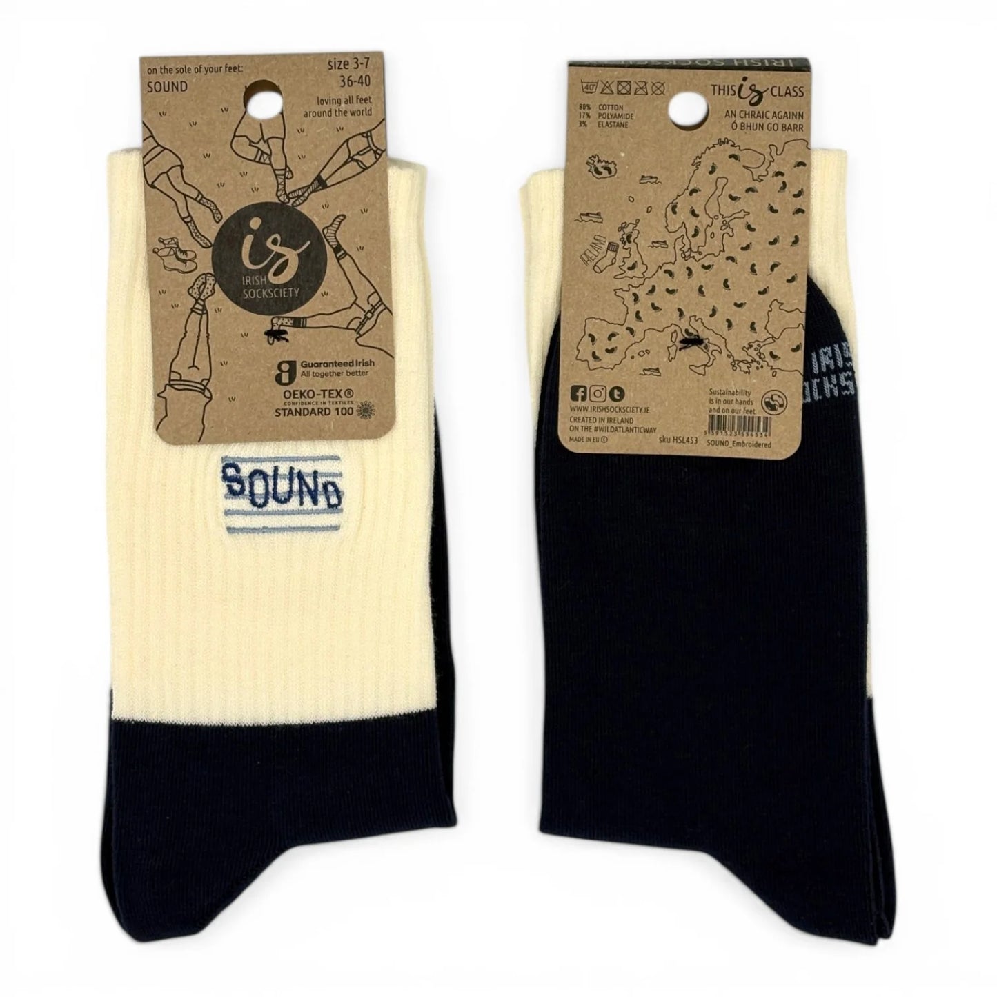 Sound Embroidered - Irish Socksciety