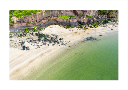 Stranded, Dunmore East - A3 Aerial Photo Print