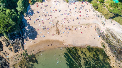 Sunny Daze, Myrtleville Beach - A3 Aerial Photo Print