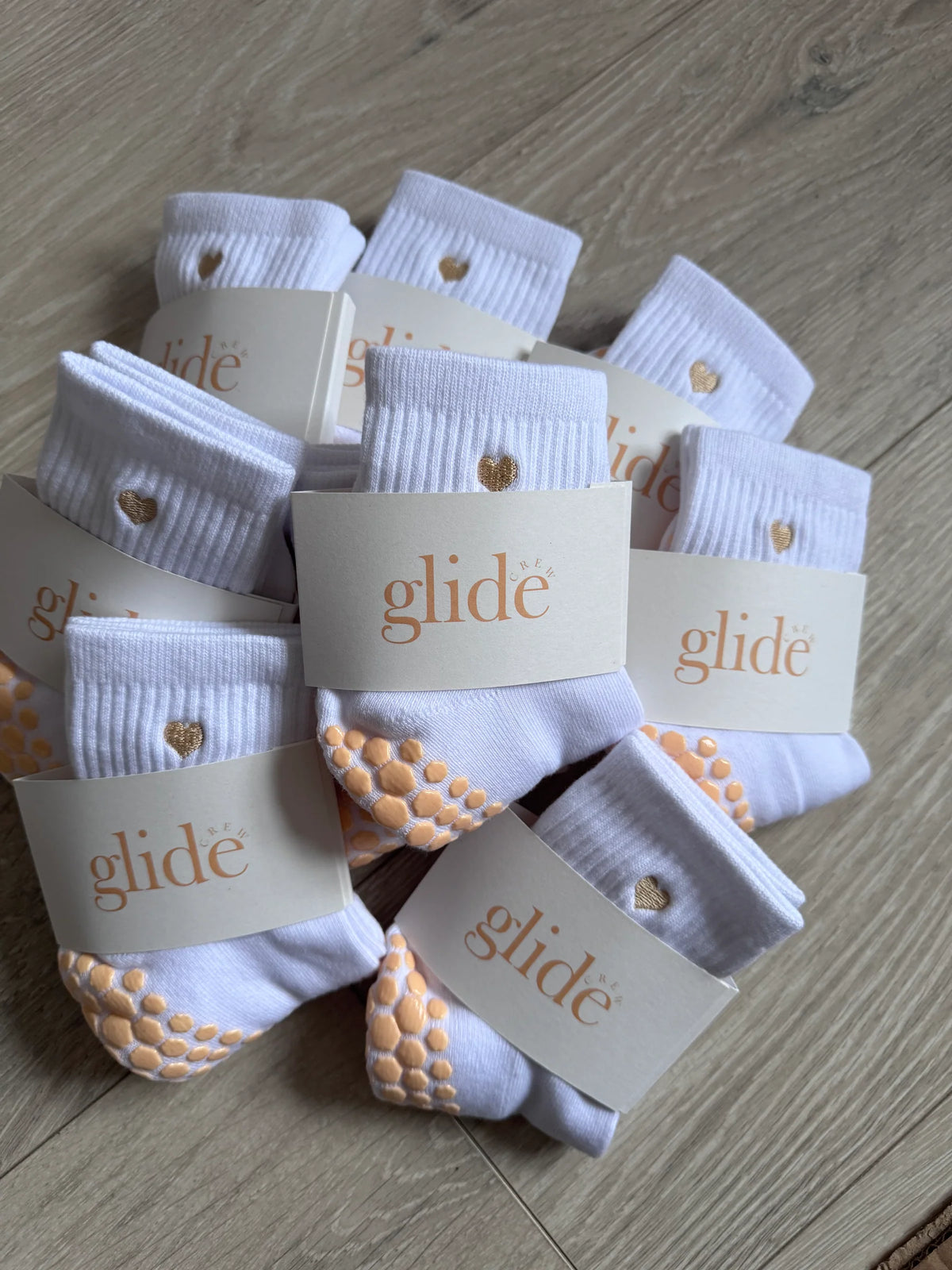 Glide Goldie Grip Socks