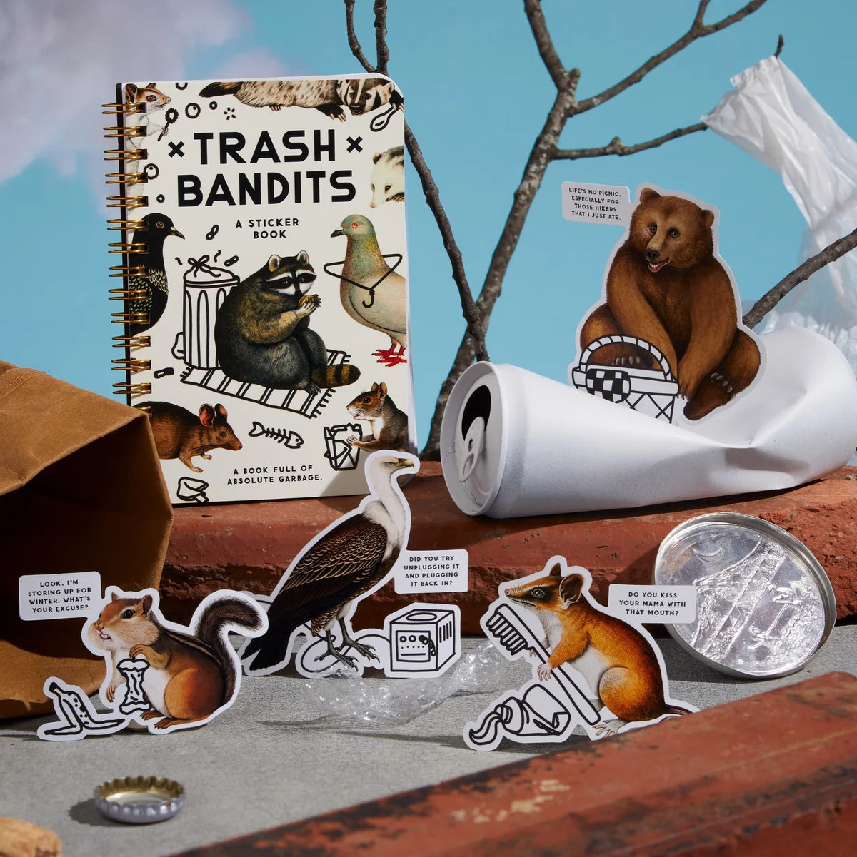 Trash bandits Sticker Booklet