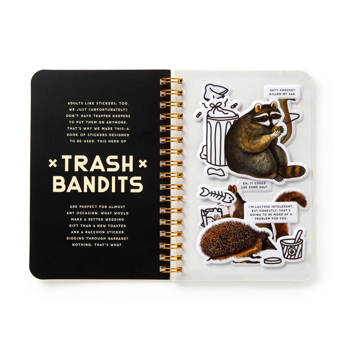 Trash bandits Sticker Booklet