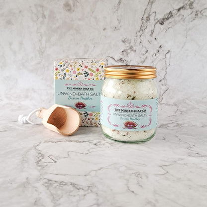 Moher Soap Co Unwind Bath Salts