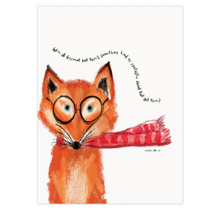 Mr Fox 8x6 Print